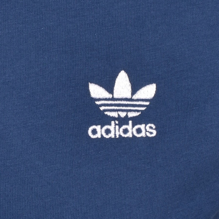 Alternative Image for Productadidas Originals Essential T Shirt Blue3